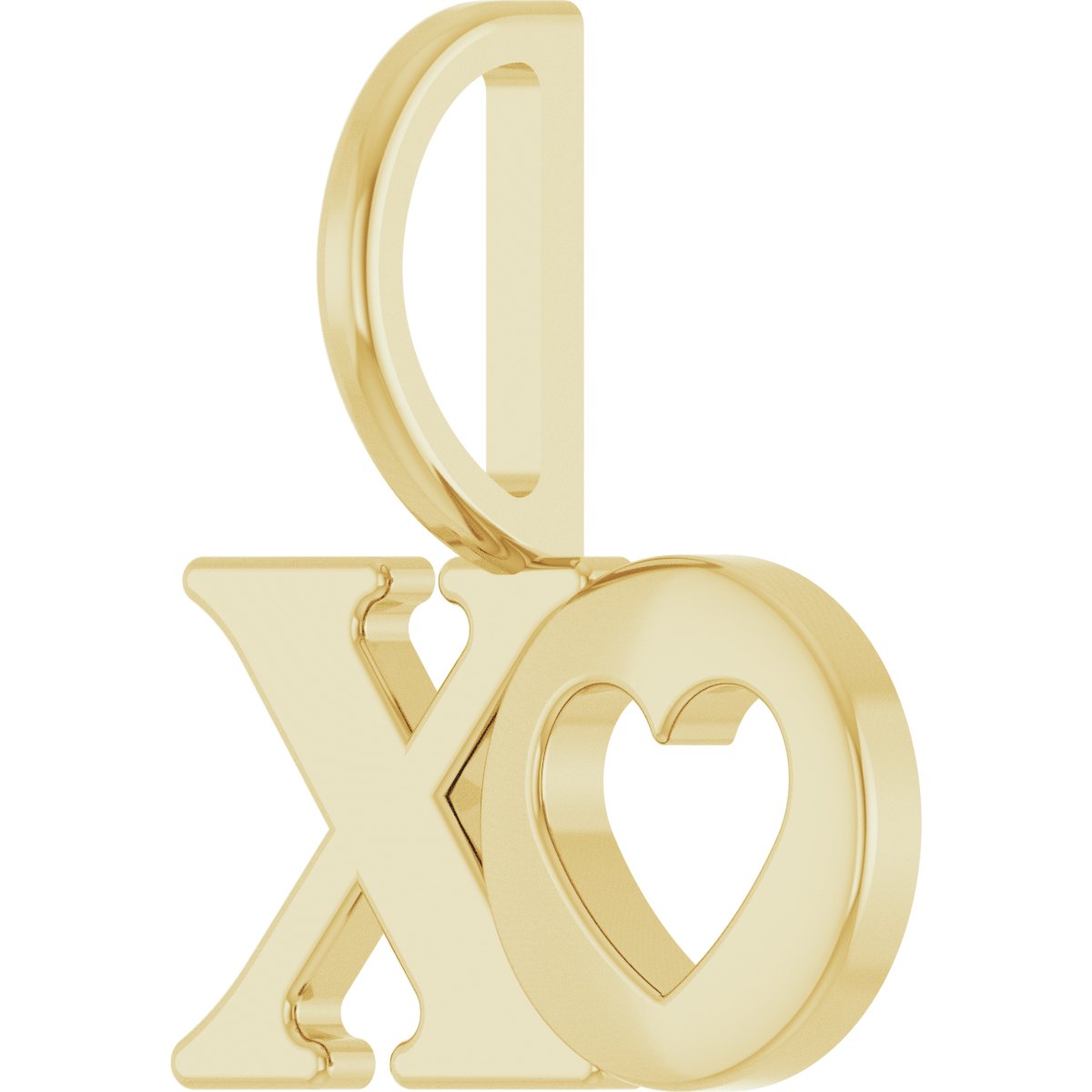 Sterling Silver XO Charm/Pendant