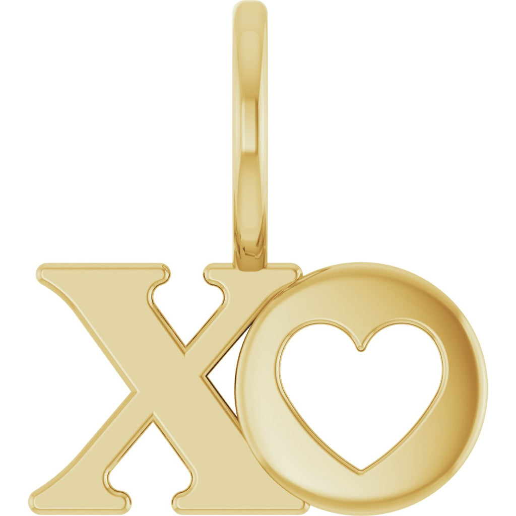 Sterling Silver XO Charm/Pendant