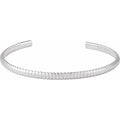 Sterling Silver Cuff 7" Bracelet