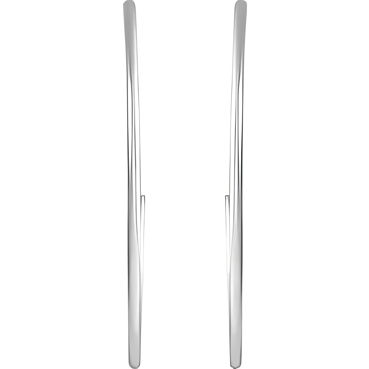 Sterling Silver 38 mm Hoop Earrings