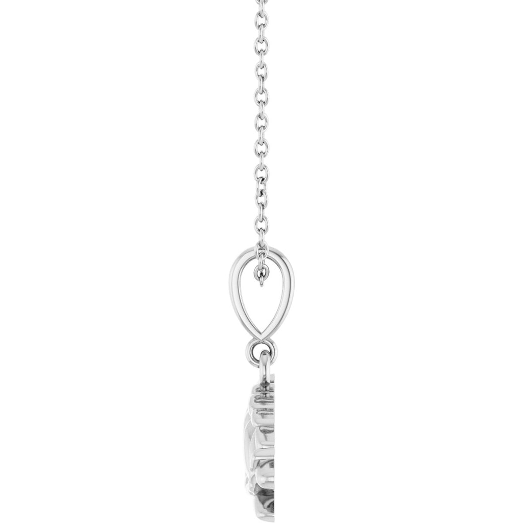 Sterling Silver Sea Turtle 16-18" Necklace