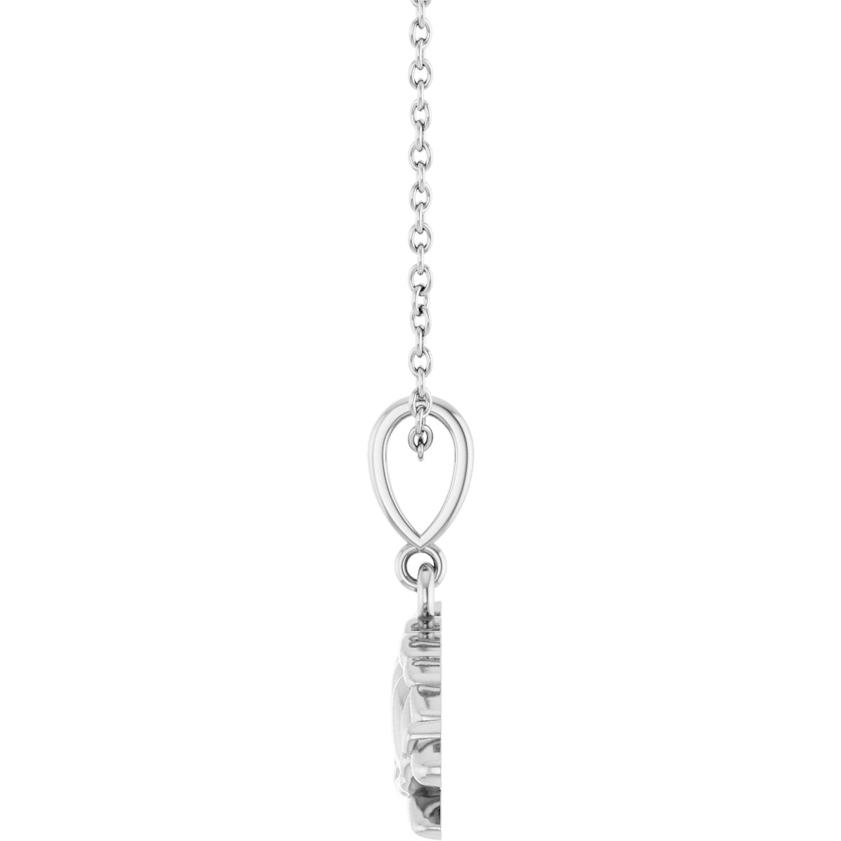 Sterling Silver Sea Turtle 16-18" Necklace