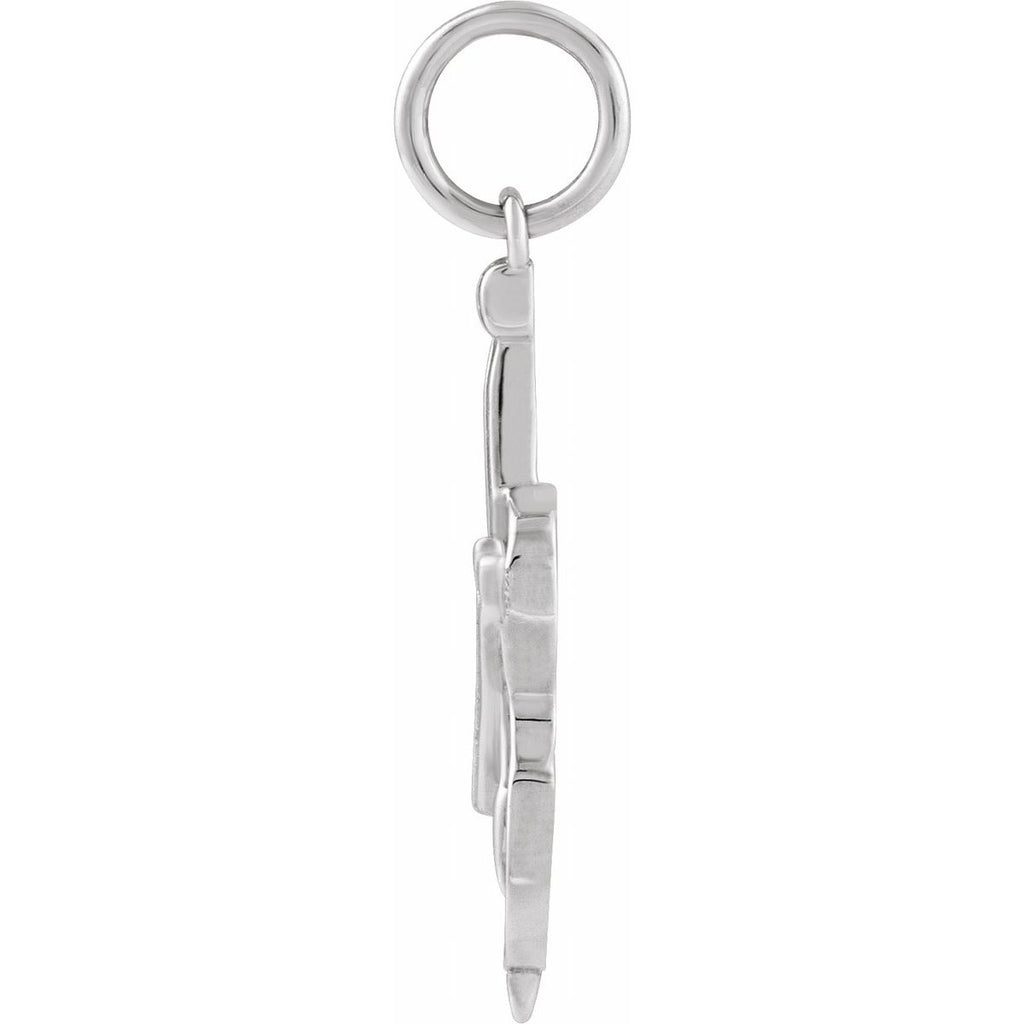 14K Yellow Gold Violin Charm/Pendant