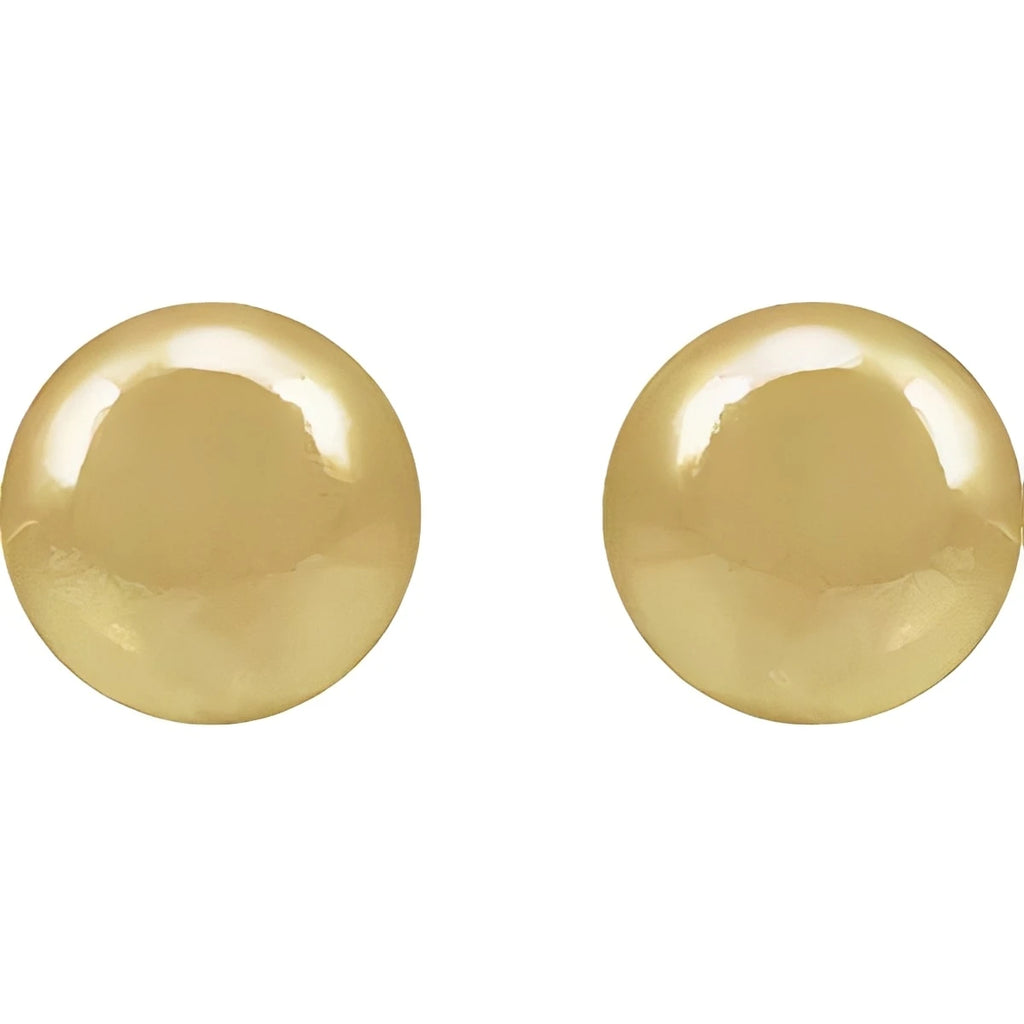 14K Yellow Gold-Filled 5 mm Ball Stud Earring