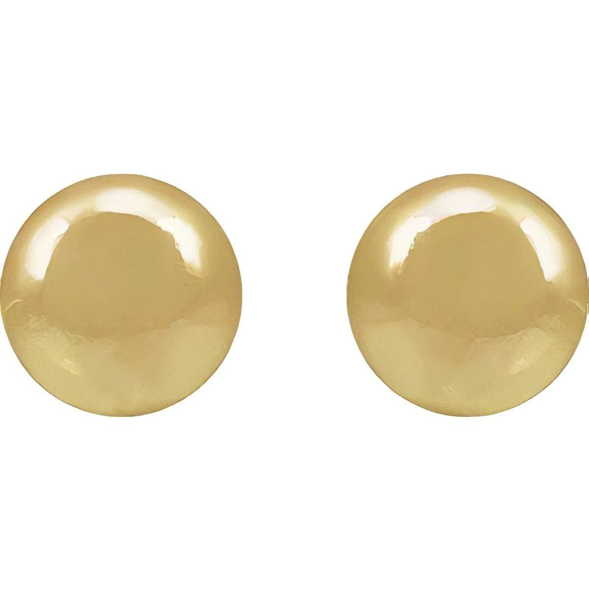 14K Yellow Gold-Filled 5 mm Ball Stud Earring