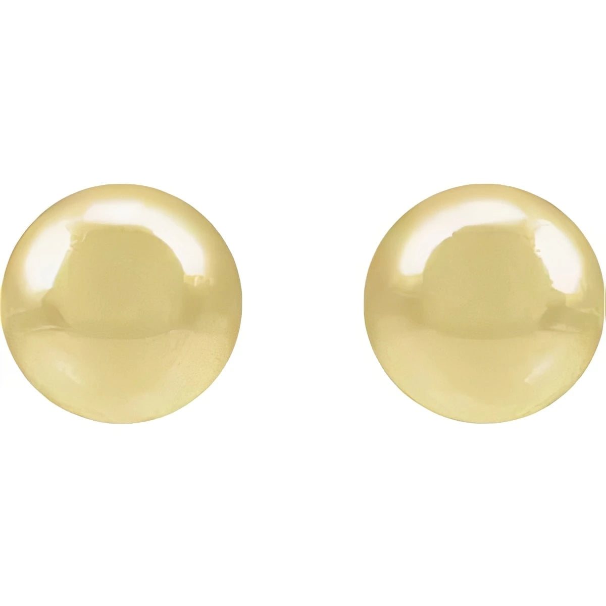 14K Yellow Gold-Filled 5 mm Ball Stud Earring