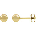 14K Yellow Gold-Filled 5 mm Ball Stud Earring