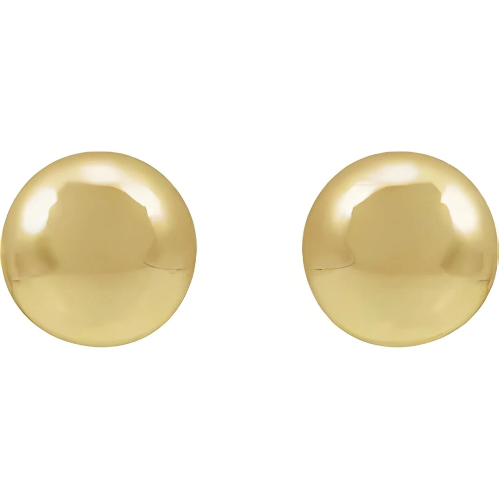 14K Yellow Gold-Filled 5 mm Ball Stud Earring
