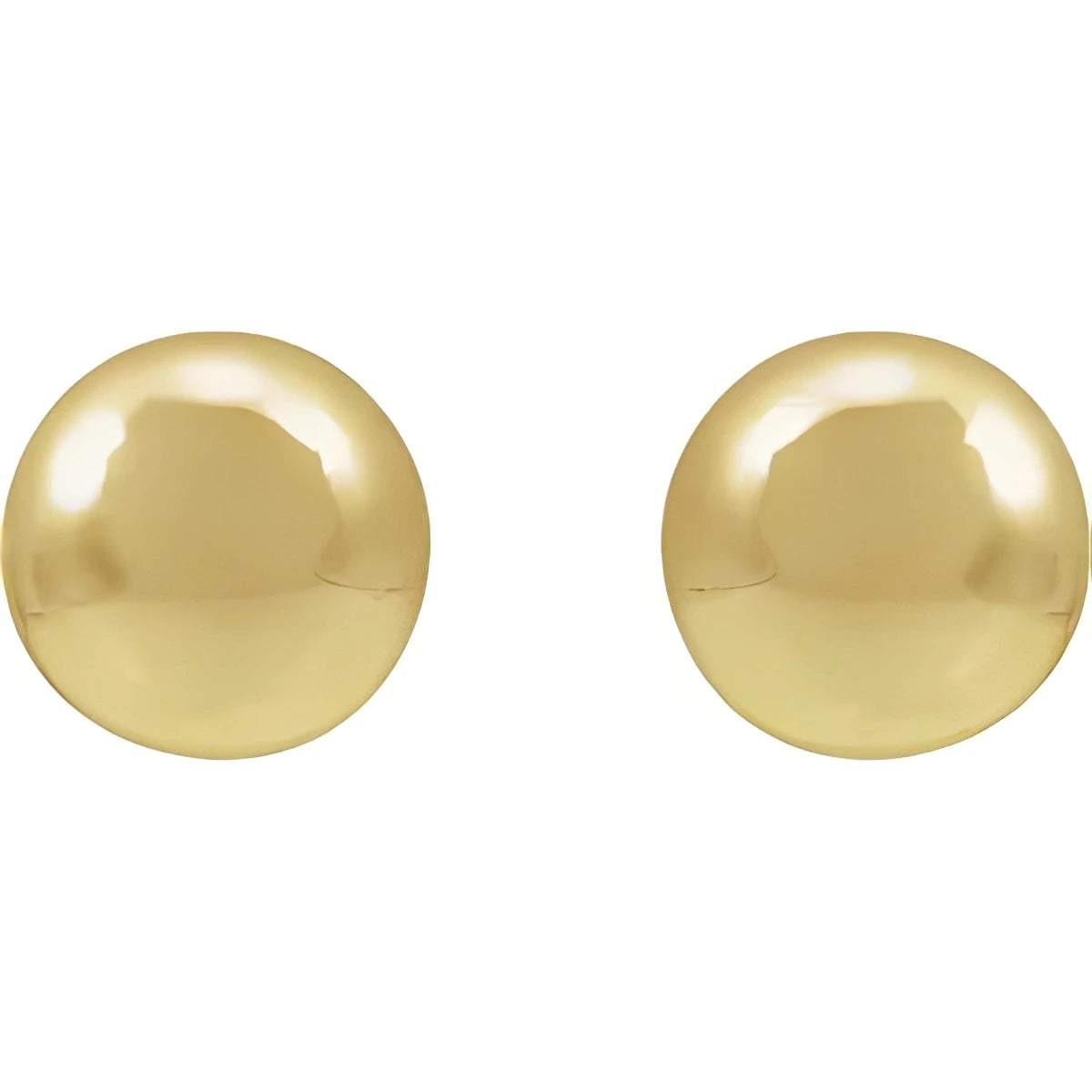 14K Yellow Gold-Filled 5 mm Ball Stud Earring