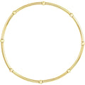 14K Yellow Gold-Filled Elastic Bead 6 3/4" Bracelet