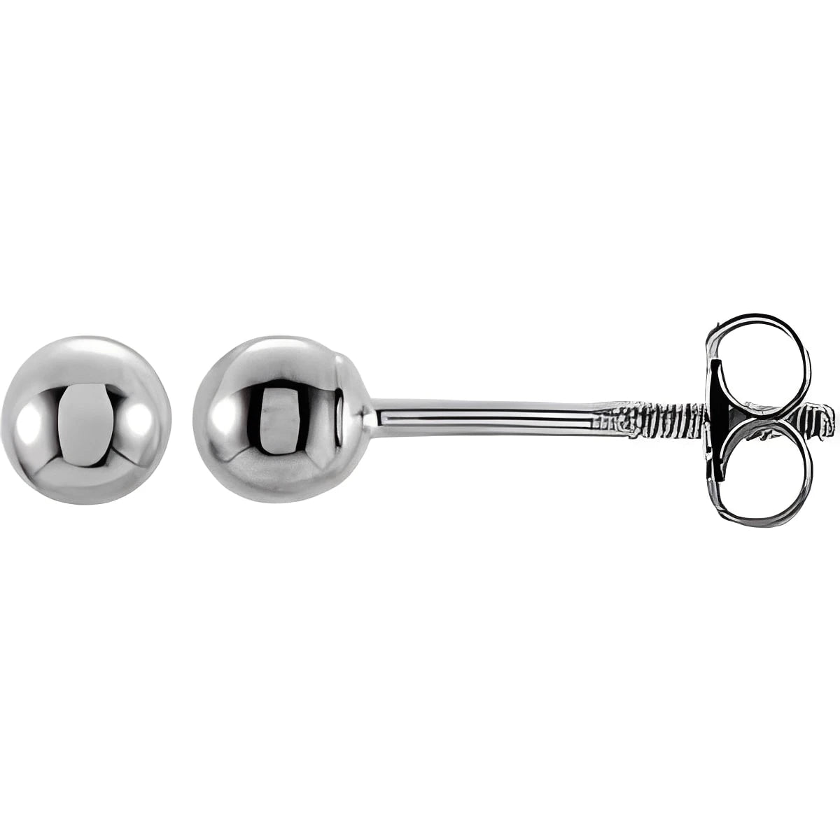 14K Yellow Gold 8 mm Ball Earrings