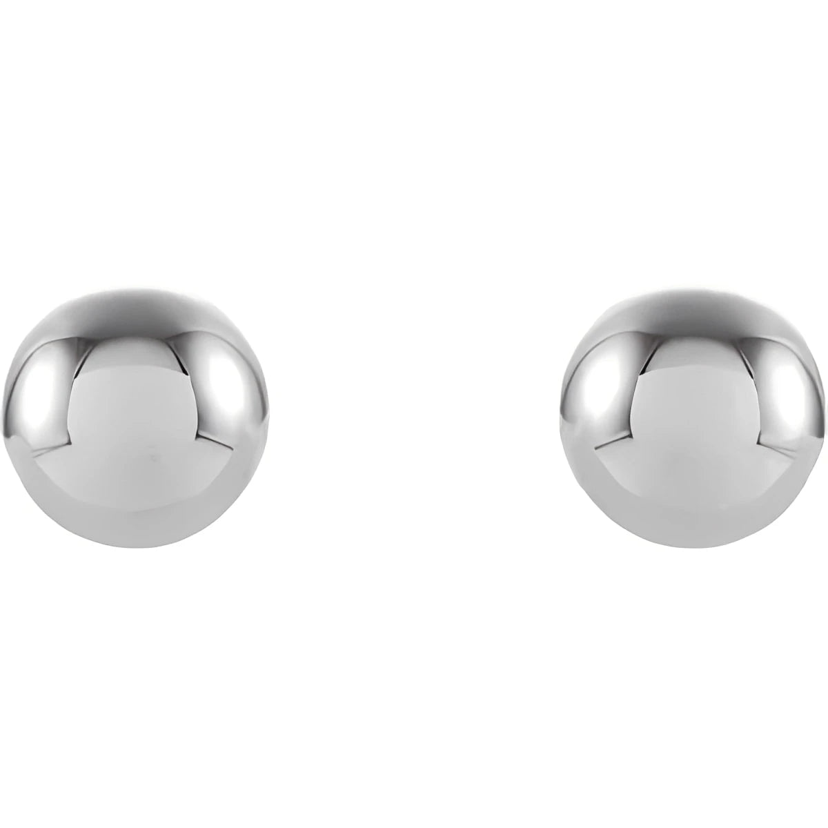 14K Yellow Gold 8 mm Ball Earrings