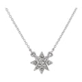Sterling Silver Star 16-18" Necklace