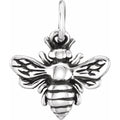 Sterling Silver Honey Bee Charm/Pendant