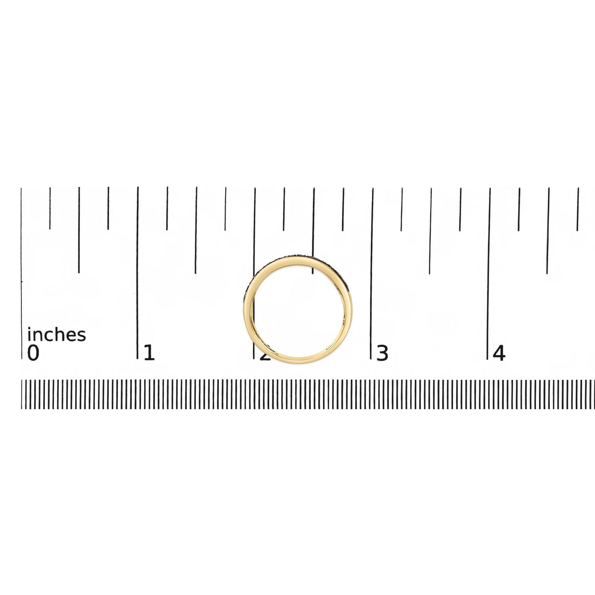 Men's 14K Yellow Gold Plated .925 Sterling Silver 1.00 Cttw White and Black Diamond Cluster Ring