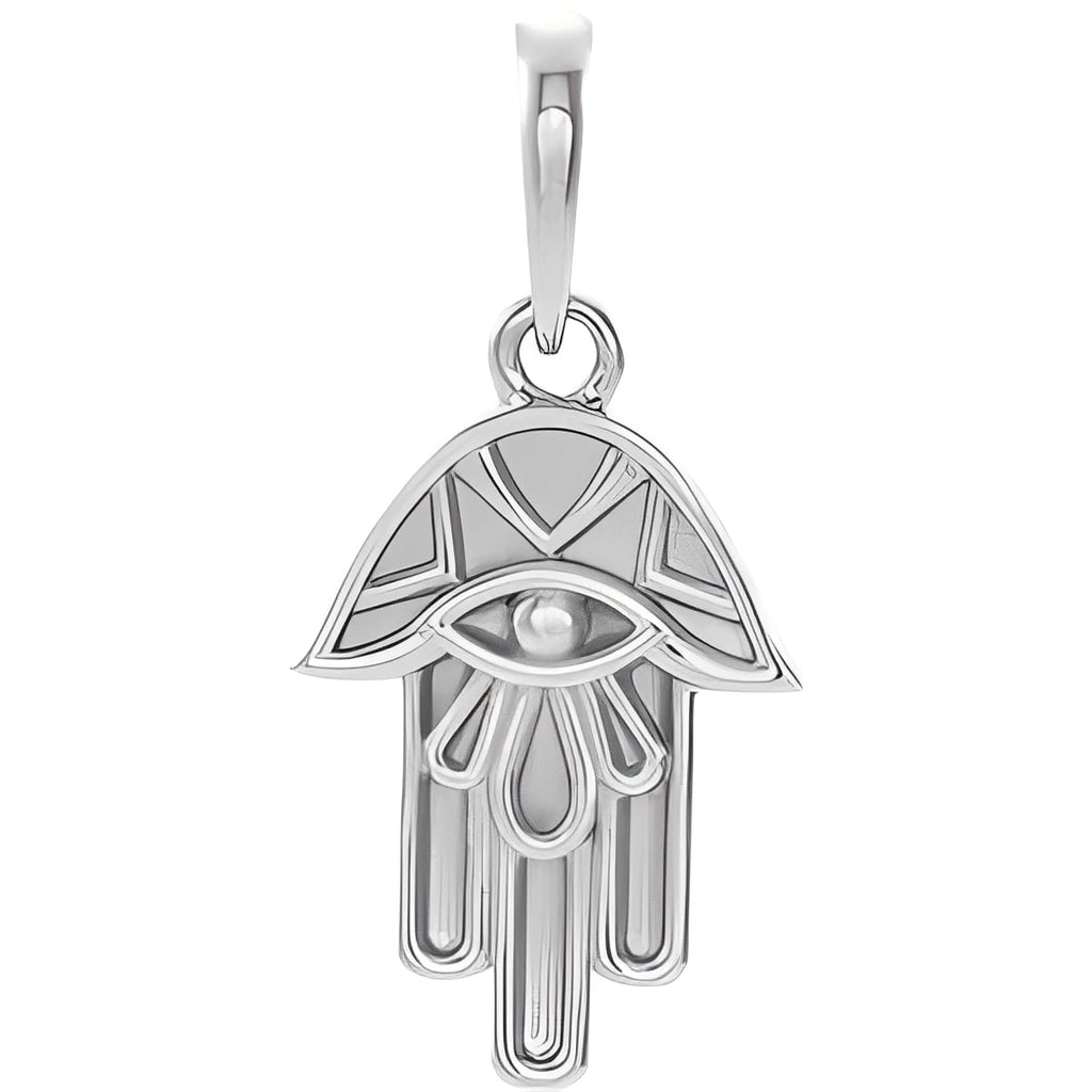 Sterling Silver Hamsa Pendant