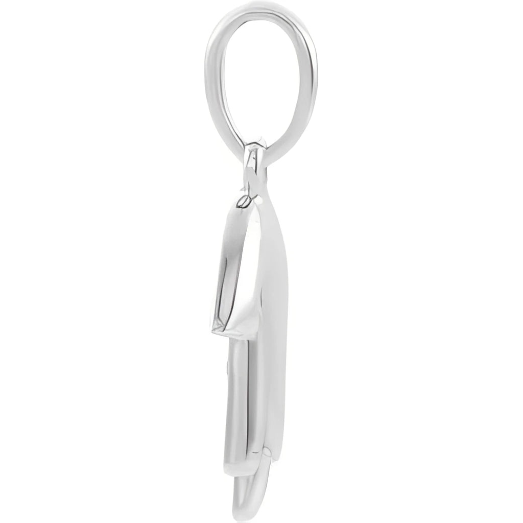 Sterling Silver Hamsa Pendant