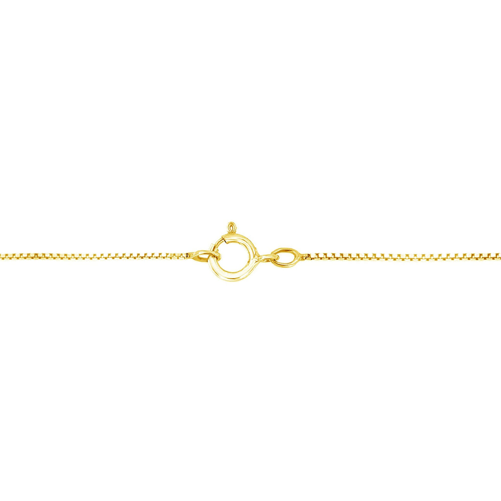 10K Yellow Gold Plated .925 Sterling Silver 1 cttw Prong Set Diamond Cross 18" Pendant Necklace (J-K Color, I1-I2 Clarity)