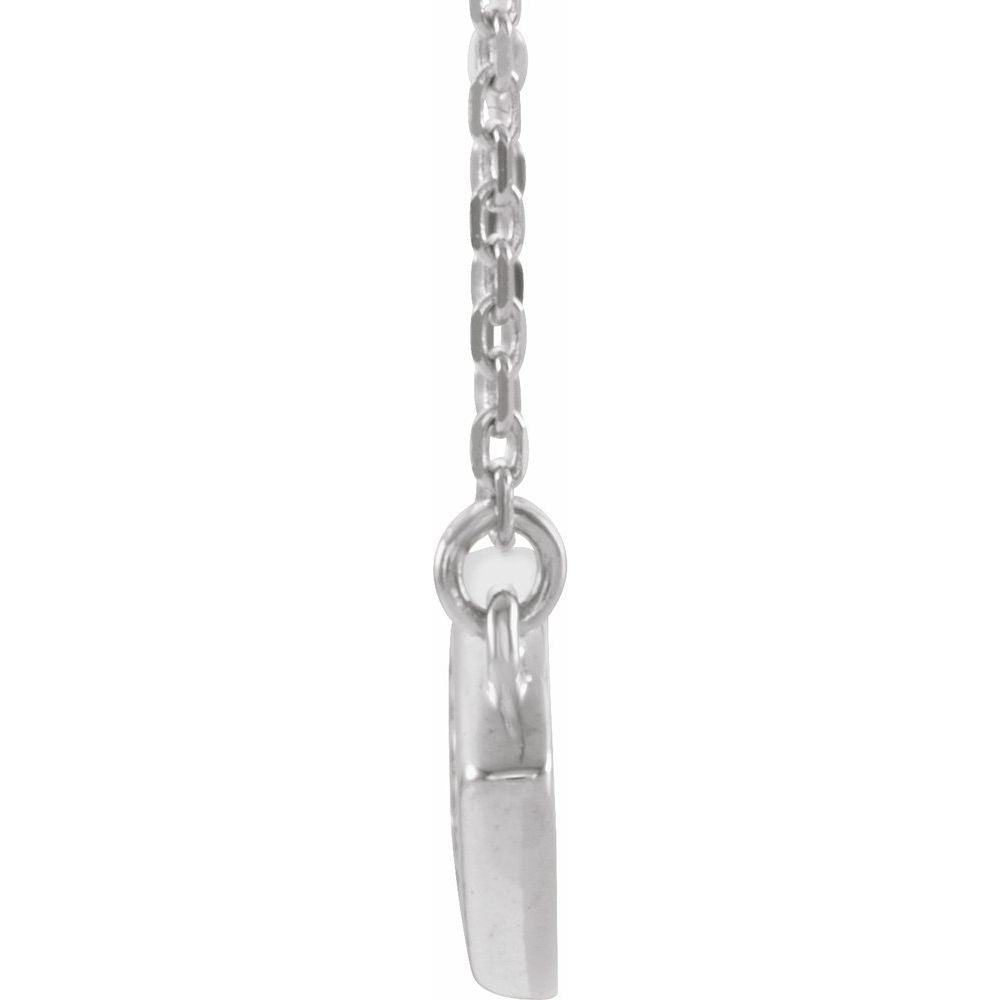 Sterling Silver Evil Eye 18" Necklace
