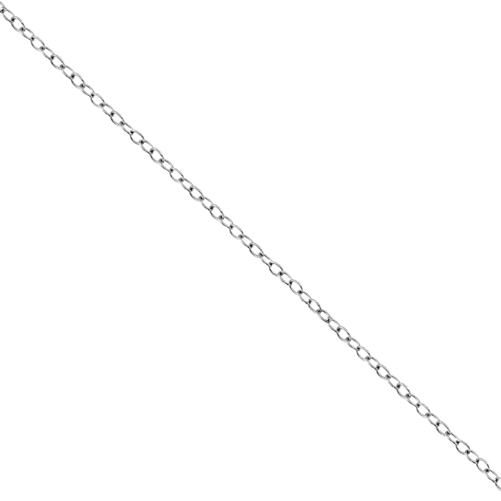 10K White Gold 1/10 Cttw Miracle Set Round-Cut Diamond 18" Pendant Necklace - Choice of Shape