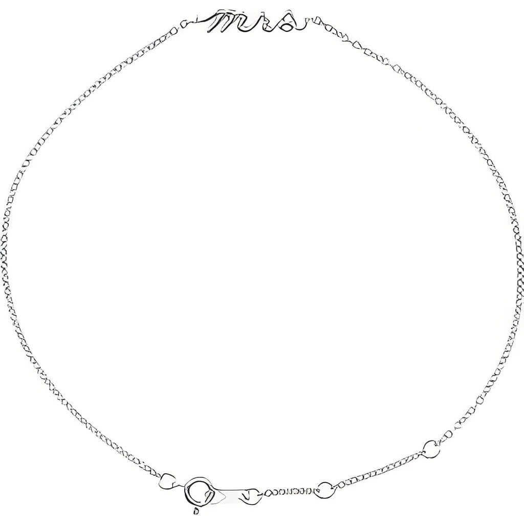 14K Yellow Gold Script Mrs 6 1/2-7 1/2" Bracelet
